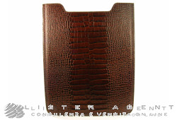 MONTBLANC iPad holder in brown leather ref. 107491. NEW!