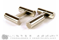 MONTBLANC cufflinks Contemporary Collection Star Stick in steel Ref. 105886. NEW!