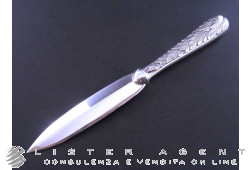 BUCCELLATI GIANMARIA Letter opener Vivaldi in 925 silver and steel. NEW!