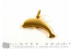 DODO by Pomellato pendant maxi Dolphin in 18Kt yellow gold. NEW!
