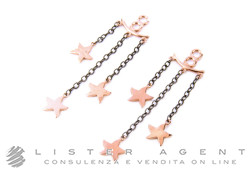 DODO by Pomellato Earring Jacket in 9Kt rose gold with 925 silver Pvd Ref. DM03ST/9/AN. NEW!