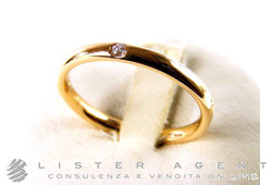 POMELLATO Lucciole ring in shiny yellow gold with diamond ct 0,03 Ref. AA002B1. NEW!