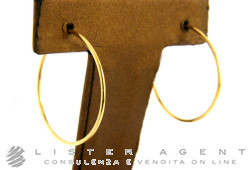 DODO by Pomellato Hoop earrings in 18Kt yellow gold Ref. DORG/1. NEW!