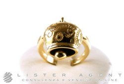 CHANTECLER anello coll. Campanelle in oro giallo 9Kt Ref. 30201. NUOVO!