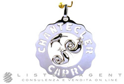 CHANTECLER ciondolo grande Gallo in argento 925 Ref. 33697. NUOVO!