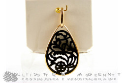 POMELLATO pendant Victoria in 18Kt rose gold with Jet Ref. MB103070U. NEW!