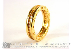 BULGARI ring Bzero1 in 18Kt yellow gold and diamonds ct 1,05 Size 14 Ref. AN850561. NEW!