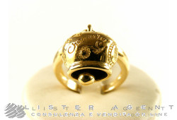 CHANTECLER ring collection Campanelle in 9Kt yellow gold Size 13 Ref. 30201. NEW!