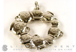 CHANTECLER pendant collection Campanelle Medaillon in 925 silver Ref. 30359. NEW!