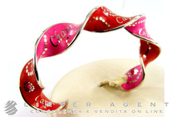 CHANTECLER bangle in 925 silver and enamel. NEW!