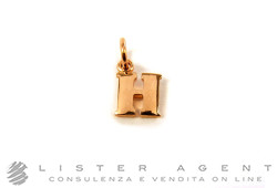 DODO by Pomellato pendant small Letter H in 9Kt rose gold Ref. DLET9PH. NEW!