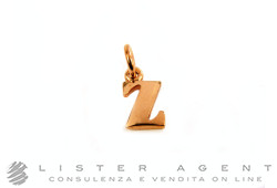 DODO by Pomellato pendant small Letter Z in 9Kt rose gold Ref. DLET9PZ. NEW!