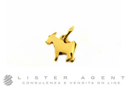 DODO by Pomellato pendant big size Goat in 18Kt yellow gold. NEW!