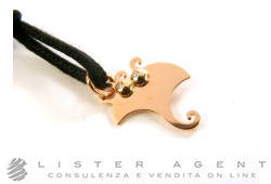 CHANTECLER pendant Scugnizzi Mini Stingray in 9Kt rose gold and diamonds Ref. 35599. NEW!