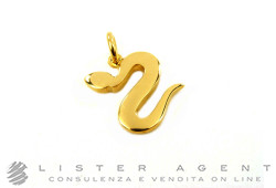 DODO by Pomellato pendant big size Snake in 18Kt yellow gold. New!