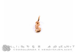 DODO by Pomellato pendant Numero 5 in 9Kt rose gold. NEW!