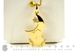 PASQUALE BRUNI pendant Cts under the Moon in 18Kt yellow gold and diamonds. NEW!