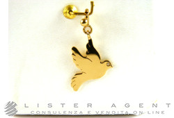 PASQUALE BRUNI pendant Dove in 18Kt yellow gold and diamond Ref. 163CNGIOMO13729G. NEW!