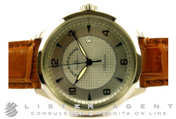 ZENO-WATCH BASEL watch Only time in steel Argenté AUT Ref. Z6302-C08. NEW!