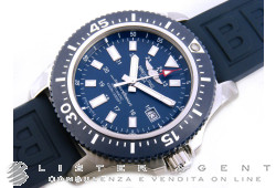 BREITLING SuperOcean 44 Special automatic in steel Blu AUT Ref. Y1739316/C959/158S. NEW!