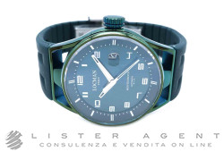 LOCMAN Montecristo Automatico in acciao PVD/Verde e titanio Verde Ref. 0541V19S-GRPTWHSL. NUOVO!