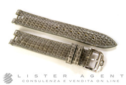 BAUME & MERCIER strap standard for Mod. Linea lady MM 14 in Lucertola Grey Ref. MX0012VP. NEW!