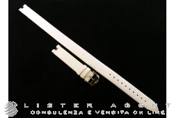 BAUME & MERCIER strap a laccio for Mod. Linea lady MM 14 in vitello White Ref. MX0012VK. NEW!