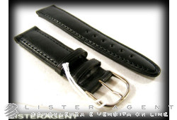 PINKO strap in black leather. NEW!