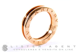 BULGARI ring BZero1 in 18Kt rose gold Size 17 Ref. AN852422. NEW!