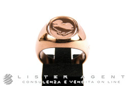 DODO by Pomellato ring Dodo in 9Kt rose gold Size 14 Ref. ADD079. NEW!