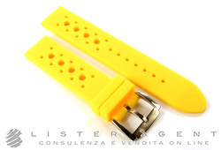 DODO by Pomellato strap in silicon of yellow colour with buckle MM 18 Ref. CWD6GIS. NEW!