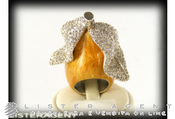 Ring Pear by Simon in 925 silver with enamel and zircons Ref. 900530. NEW!