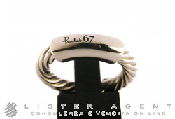 POMELLATO67 ring in 925 silver Size 16 Ref. AB520A. NEW!