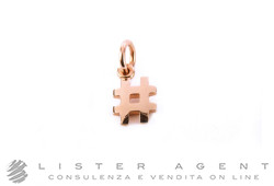 DODO by Pomellato pendant Hasthag in 9Kt rose gold Ref. DMHASH9. NEW!