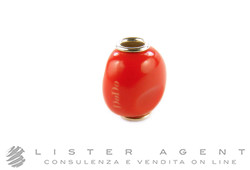 DODO by Pomellato Pepita in 925 silver and red resin Ref. DPEPCO. NEW!