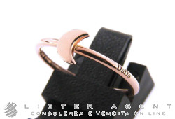 DODO by Pomellato Shine Bright ring Moon in 9Kt rose gold Size 14,50 Ref. AD14LU19. NEW!