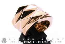 VHERNIER Plissé ring in 18kt rose gold Ref. ON149A120.