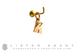 DODO by Pomellato pendant Letter K in 9Kt rose gold Ref. DLET9K. NEW!