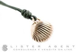 DODO by Pomellato pendant Shell in 9Kt rose gold Ref. DMCONC9. NEW!