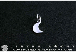 DODO by Pomellato pendant Moon in 9Kt white gold Ref. DMLUP9B. NEW!