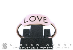 DODO by Pomellato ring Love in 9Kt rose gold Ref. ADRET9LOVEK. NEW!