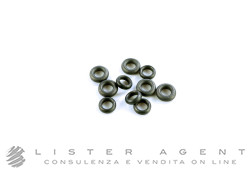 DODO by Pomellato bag of 10 Ringlets in titanium Ref. DGTI210. NEU!
