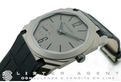 BULGARI Octo Finissimo Automatic in titanium Grey Ref. 102711BGO40TXT. NEW!