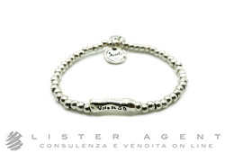 UNO DE 50 bracelet Suerte in 15 micron silver plated Zama alloy Ref. PUL1597MTL0000L. NEW!