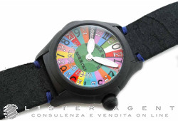 BOOBLE WATCH Wheel of Fortune Limited Edition 350Pz in KITAN X TecnoPolymer reinforced with fiberglass satin black finish. NEW!