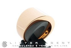 VHERNIER Tourbillon ring in 18Kt rose gold and titanium Size 55 Ref. T00527A011. NEW!!