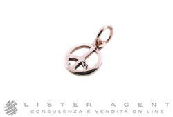 DODO by Pomellato pendant Peace symbol in 9Kt rose gold Ref. DMPEACE/9/K. NEW!