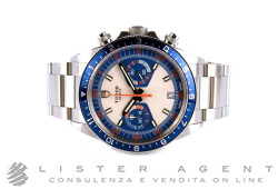 TUDOR Heritage Automatic chronograph in steel Blue Ref. M70330B-0004. NEW!