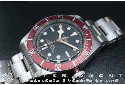 TUDOR Black Bay Automatico in acciaio Nero AUT Ref. M7923OR-0012. NUOVO!