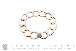 POMELLATO bracciale Brera in oro rosa 18Kt e diamanti brown ct 0.30 Ref. B.B910/BRO7/17. NUOVO!